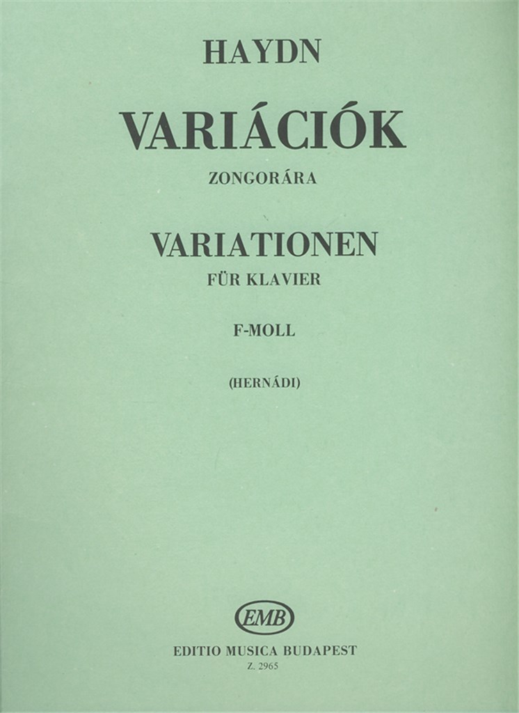 Variationen in f-Moll